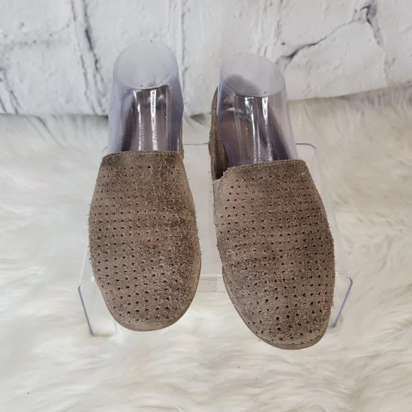 Lucky Brand Womens Perforated Casual Suede Loafer Flats‎ Size 8 - Picture 5 of 11